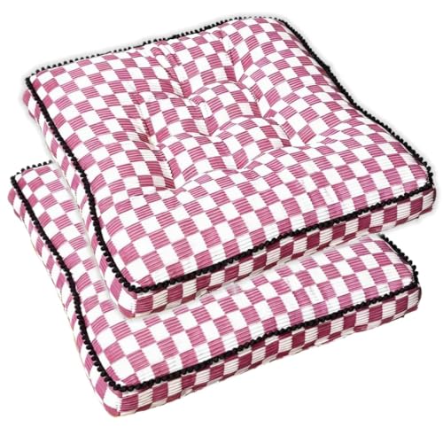 Coussin de siège doux en velours côtelé pour créer un coin lecture cocooning sur le sol du salon