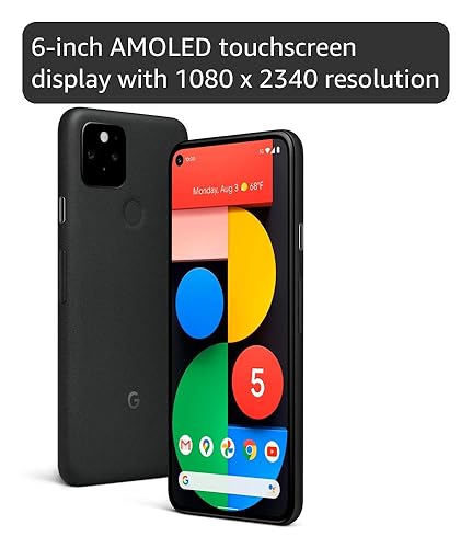 Google Pixel5 128GB JustBlack SIMフリー版 Amazon.com: Google Pixel 5, US Version, 128GB, Just Black
