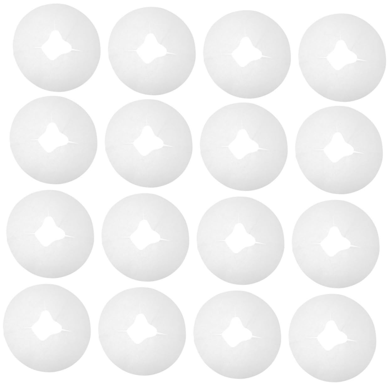 Beavorty 300pcs Non-woven Face Pad for Massage Table Face Pillow Covers Rest Cradle Covers Headrest Mattress Massage Accessories