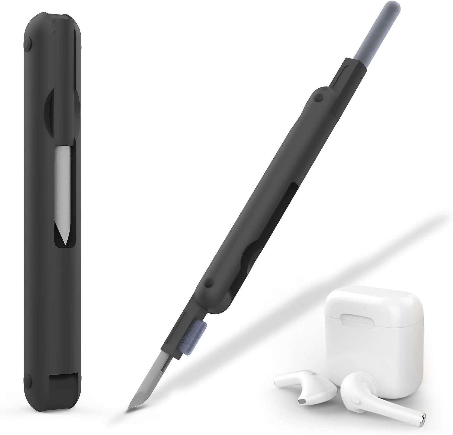 Kit Pulisci Airpods Pro, Penna per La Pulizia Airpods per Cuffie