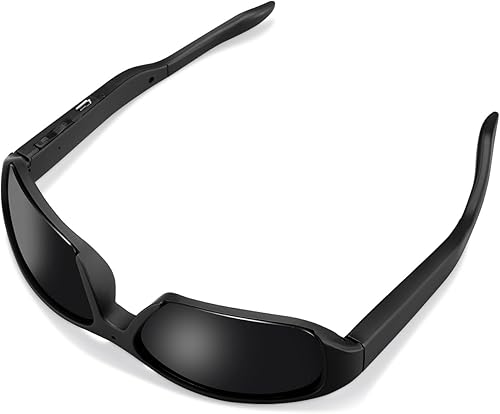 Miniatura 8 de Smart Video - Lentes de cámara de 1080p para hombres, lentes polarizados con protección UV HD para exteriores, lentes polarizados para grabación de