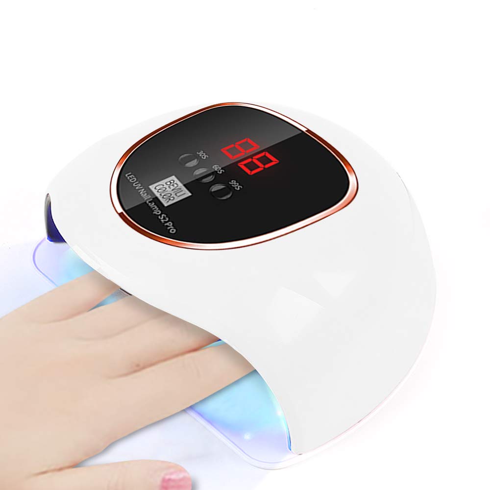 Amazon.co.jp: UV LEDネイルドライヤー 72W ハイパワー LEDネイル