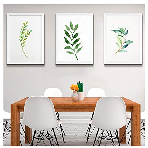 Manbgt Vegetación Planta Arte De La Pared Carteles