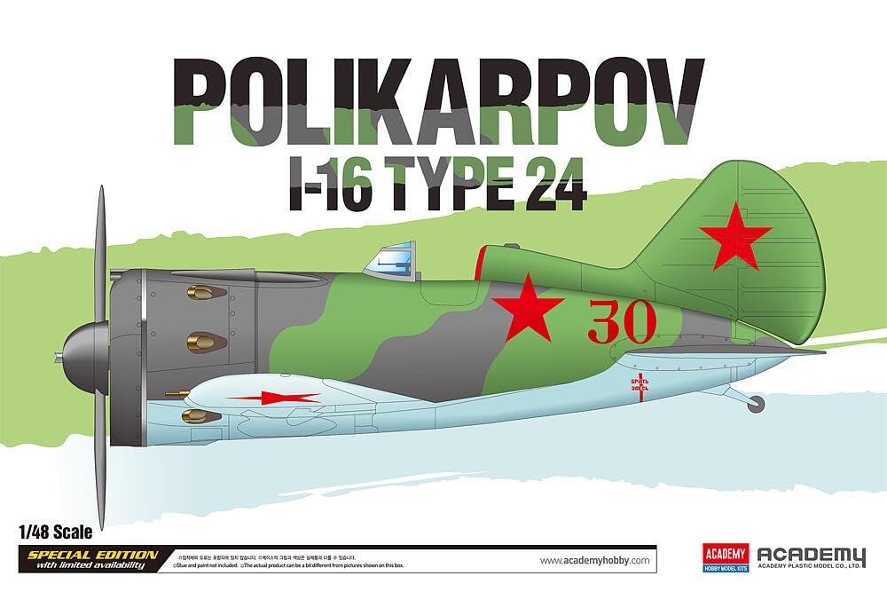 Academy 1:48 - Polikarpov I16 Type 24