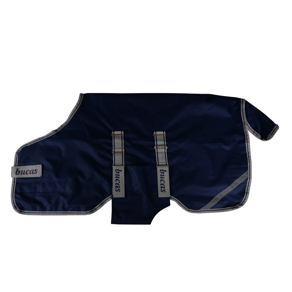 Bucas Foal Turnout 50g Navy Silver/Navy