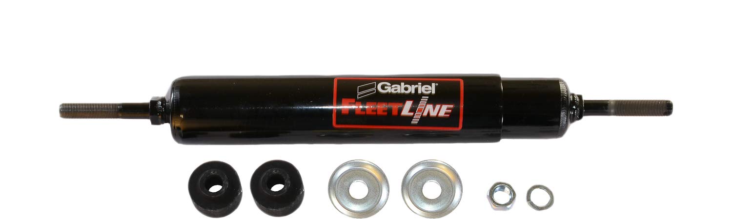 Gabriel 85071 FleetLine HD Truck Rear Shocks Fits Chevy B6 B7 C4500 C5500 C60 C70 C6500 C7500 Kodiak; GMC C Series Topkick T5500 T6500 T7500 T8500; Isuzu FSR FTR FVR OEM# 22064232