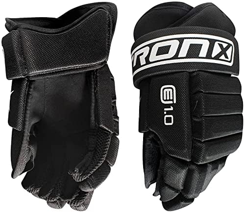 TronX E1.0 Ice Roller Senior & Junior Hockey Gloves (14 Inch)