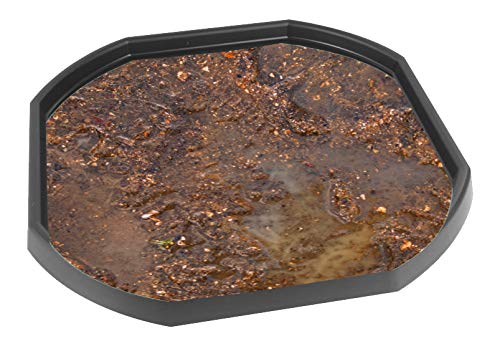 Mud Effect Vinyl Tuff Tray Insert - 86 x 86 cm - For Large Tuff Spot Tuff Tray