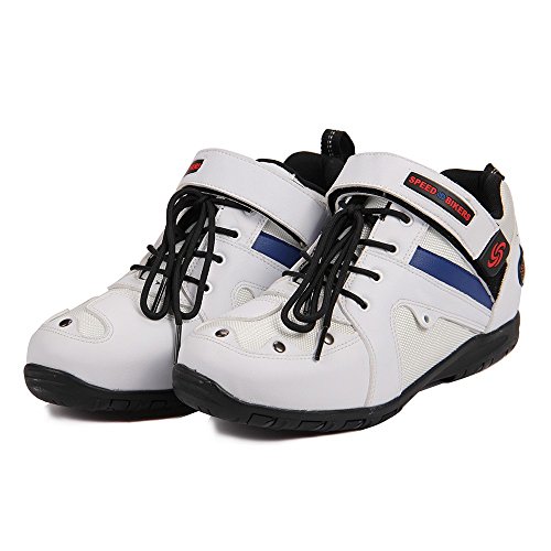 Botas de motocicleta de piel neutra para motocross LKN