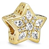pandora beads gold Trage mehrere himmlische Stern-Charms an Deinem Armband oder Deiner Halskette, die besondere Menschen und wunderbare Dinge in Deinem Universum darstellen