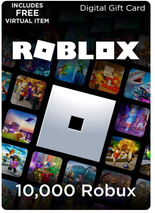 Roblox Code 10,000 Robux + Exclusive Bonus Virtual Item (Code Only) Toy Review India (Iknoor World )