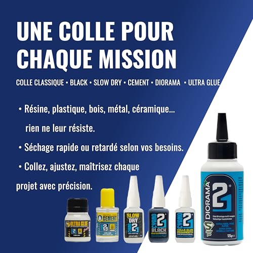 Colle21 multi-usage kit pro evolution super glue forte tous matériaux - 4
