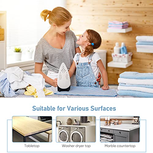 WLLIFE Ironing Mat, Portable Travel Ironing Blanket, Thickened Heat Resistant Ironing Pad Cover for Washer, Dryer, Table… - Image 6