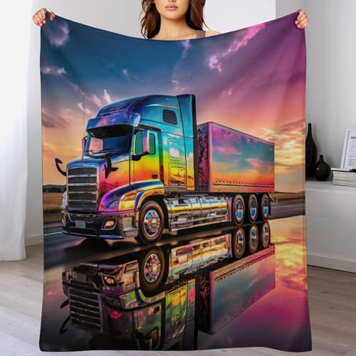 Manta de franela para camión y sofá de 140x180 cm capa suave para cama 2