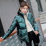 【Perfect Match】: Die warme Daunenjacke für Winterdamen lässt sich leicht mit Röhrenjeans, klassischen Jeans, Hosen, Leggings, Stiefeln und High Heels kombinieren, um einen glamourösen Look zu erzielen. Die atmungsaktive und isolierte Daune, einfach und stilvoll, leicht passend, gut wie außen und Inner in verschiedenen Jahreszeiten Ideal für den täglichen Freizeit- und Outdoor-Bereich, wodurch Sie modischer und energischer werden. Es ist warm und süß, damit Sie die Outdoor-Aktivitäten