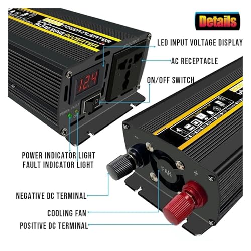 Onduleur 24V 6000W contre les coupures d'électricité du réseau - 6