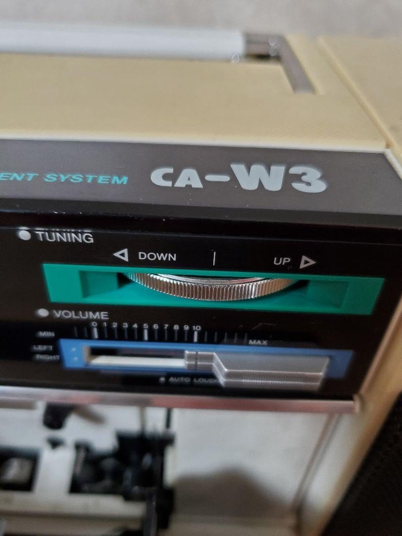 Amazon.co.jp: アイワ CA-W3 ダブルラジカセ カセット レトロ : おもちゃ