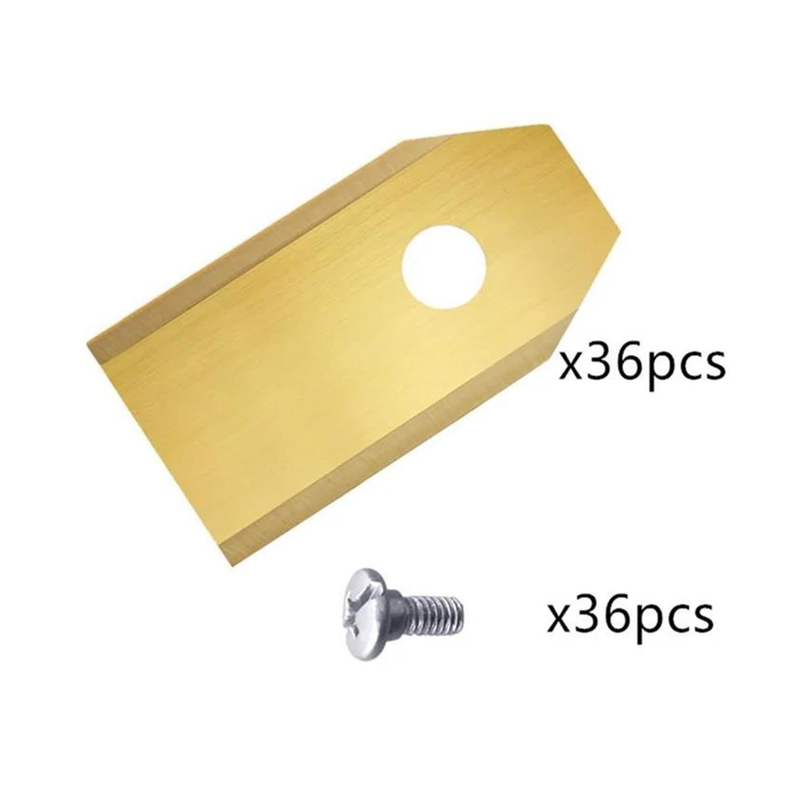 Confezione Da 36 Lame Di Ricambio Compatibili Con Tosaerba Robotizzato Segway Navimow I105N I108N I110N H500N H800N H1500N H3000N(36pcs.)