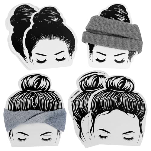 Framendino, 50 Pack Cardboard Headband Display Cards for Selling Bracelet Necklace Ear Warmers Hats Scrunchies Sewing Crochet Knitting