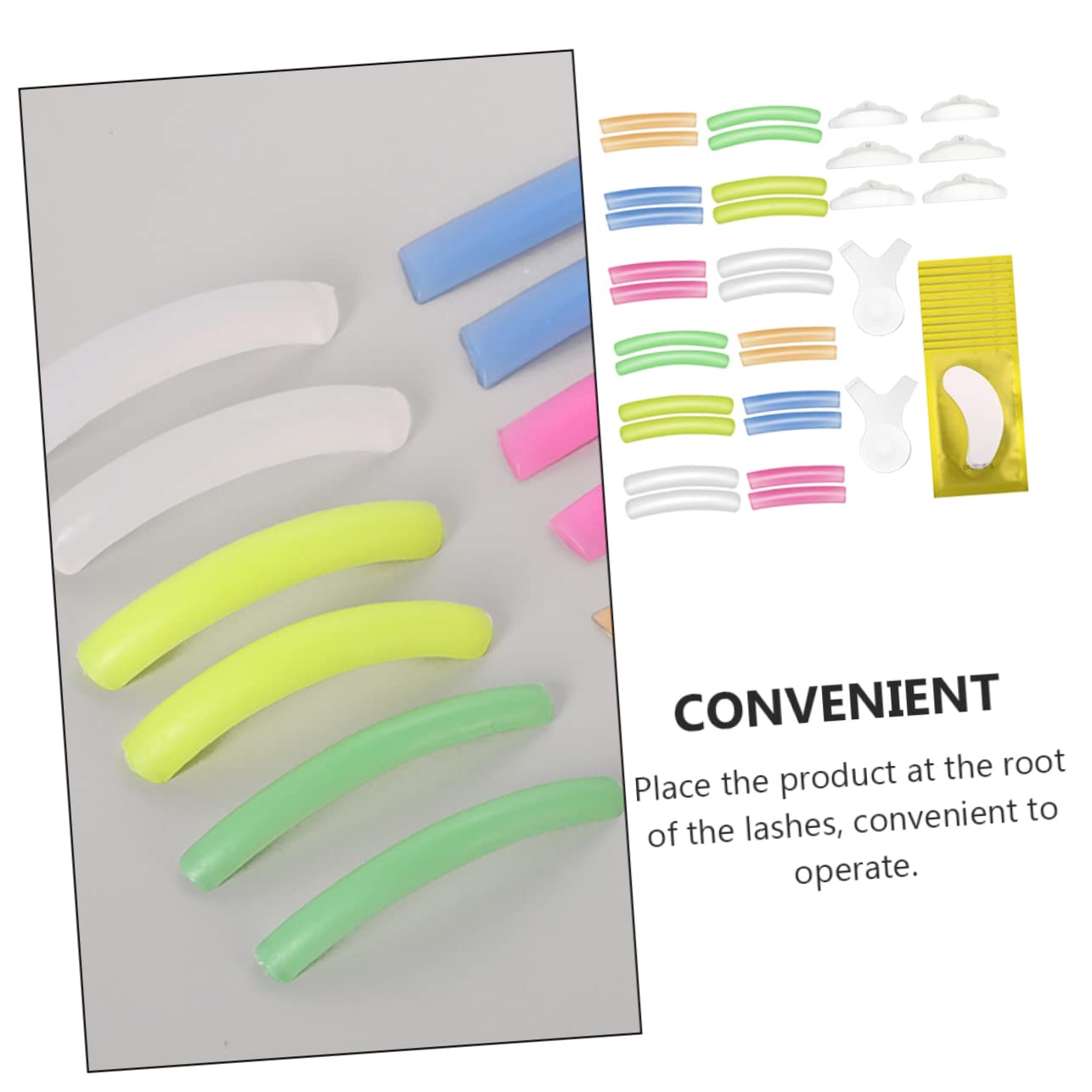 Ipetboom 3 Set Guarnizioni Elastiche Per Arricciare Le Ciglia Kit Per Laminazione Sopracciglia Guarnizione in Silicone Per Permanente Laminazione Ciglia Per Donne