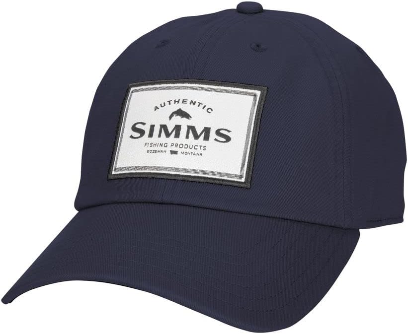SimmsSingle Haul Fishing Cap, Low Profile Fishing Hat for Men