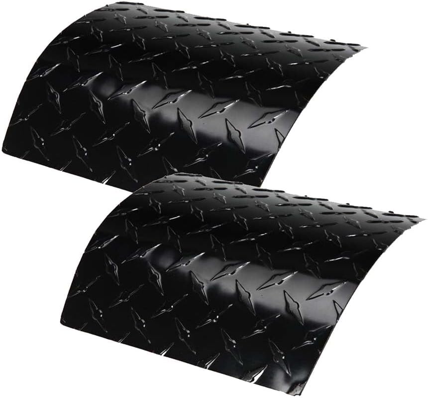 Needle Cowl Body Armor for JE-e.p JK Wrangler 2007-2017, Corner Guards Outer Cowling Cover Trim 1pair, Side Body Cowling Exterior Accessories Parts ABS, J165