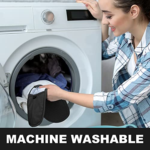 Rorecay R21PH Silicone Pot Holders Sets: Heat Resistant Oven Hot Pads With Pockets Non Slip Grip Large Potholders thumb #5