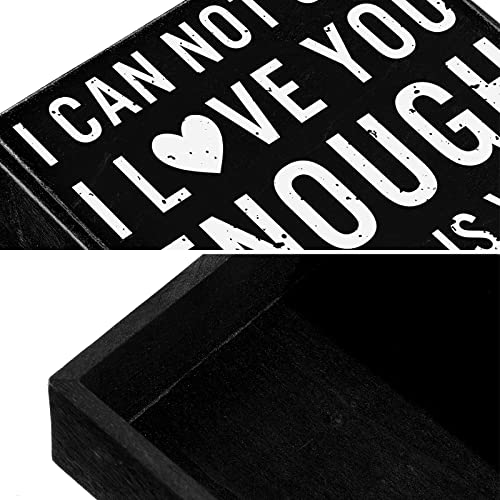 Jetec-Valentine-Day-Love-Box-Sign-5-x-6-x-177-Inch-Love-Decor-Wood-Love-You-Sign-Block-Centerpiece-Plaque-Valentines-Day-Home-DecorBlack-Board-White-Words Jetec Valentine Day Love Box Sign 5 x 6 x 177 Inch Love Decor Wood Love You Sign Block Centerpiece Plaque Valentines Day Home DecorBlack Board White Words