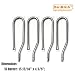 Bar.b.q.s 13361 (4-pack) Stainless Steel Burner Replacement for Select Jenn-air and Nexgrill Gas Grill Models (15 13/16"x 4 3/8")