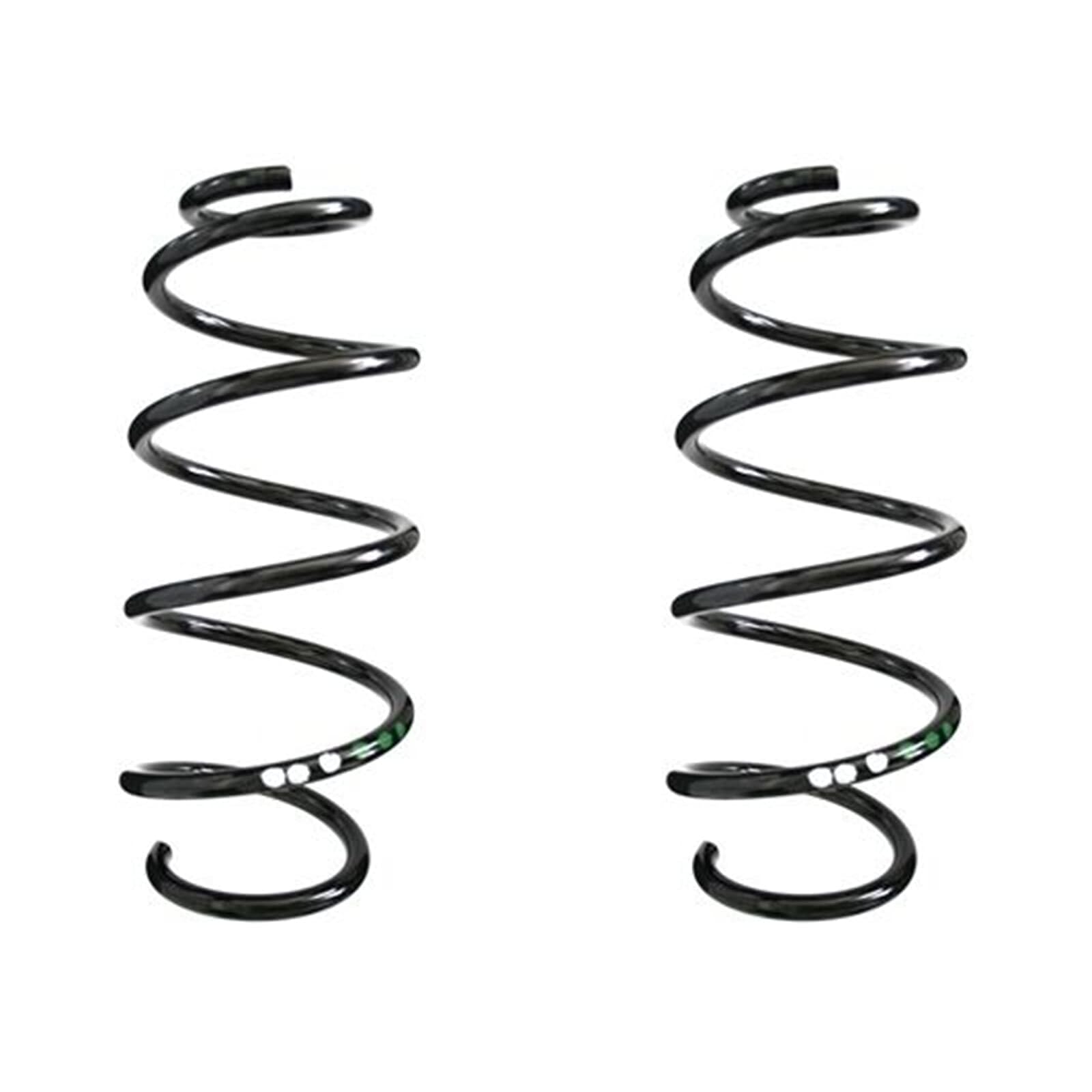 2X Spidan Fahrwerksfedern Satz vorne | 2x 86476 passend für Toledo Fabia Rapid
