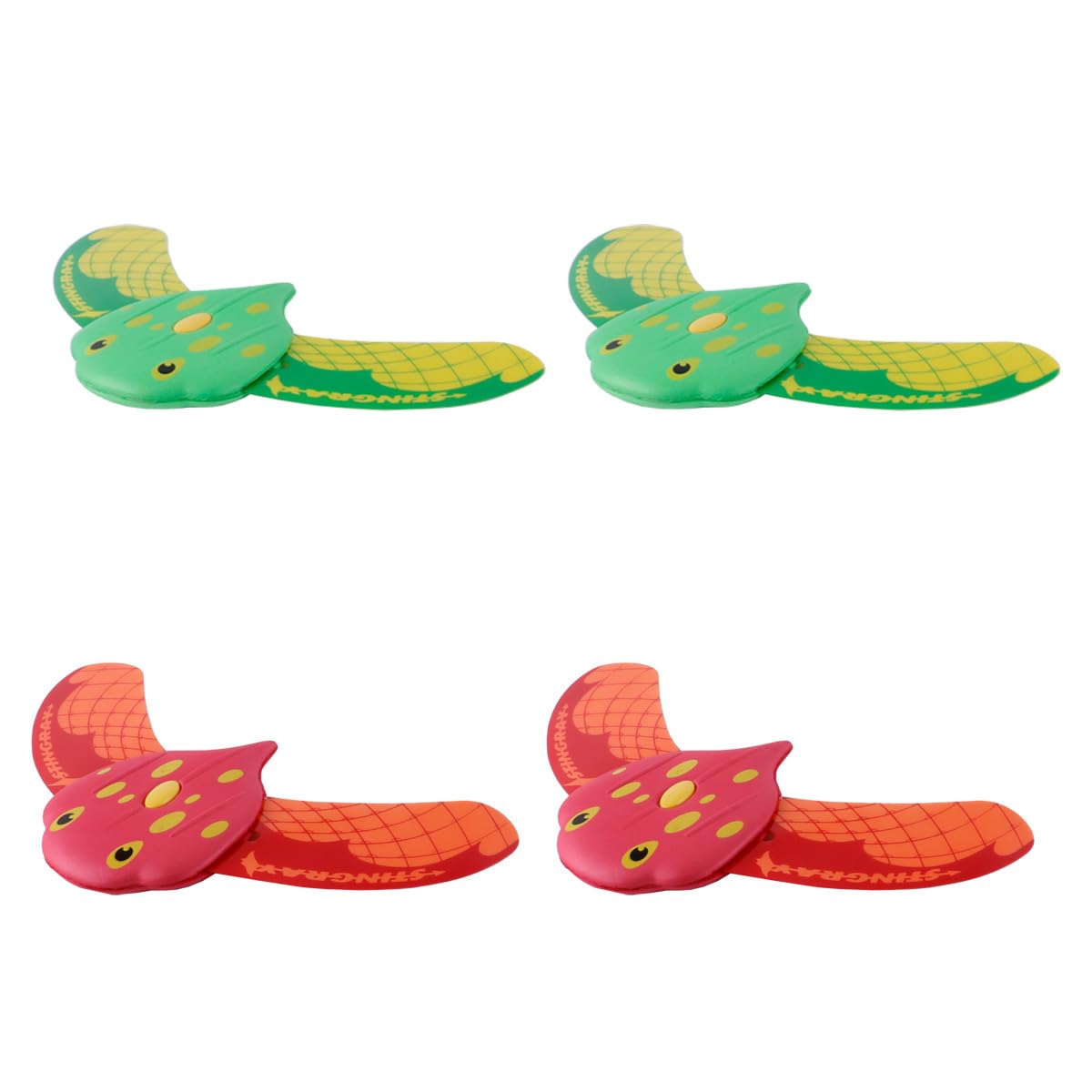 Sarini 4 Pcs Underwater Gliders, Devil Fish Design Diving Pool Toys, Fun Swimming Toys for Summer Party Beach and Swim Training
