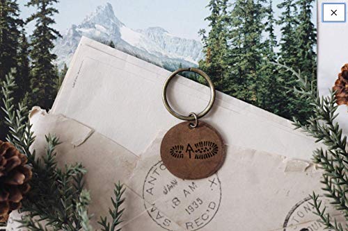 Appalachian Trail Keychain | Handmade Keychain | Hiking Lover Gifts | Mountain Keychain | Hiking Keychain | Hiker Gift |