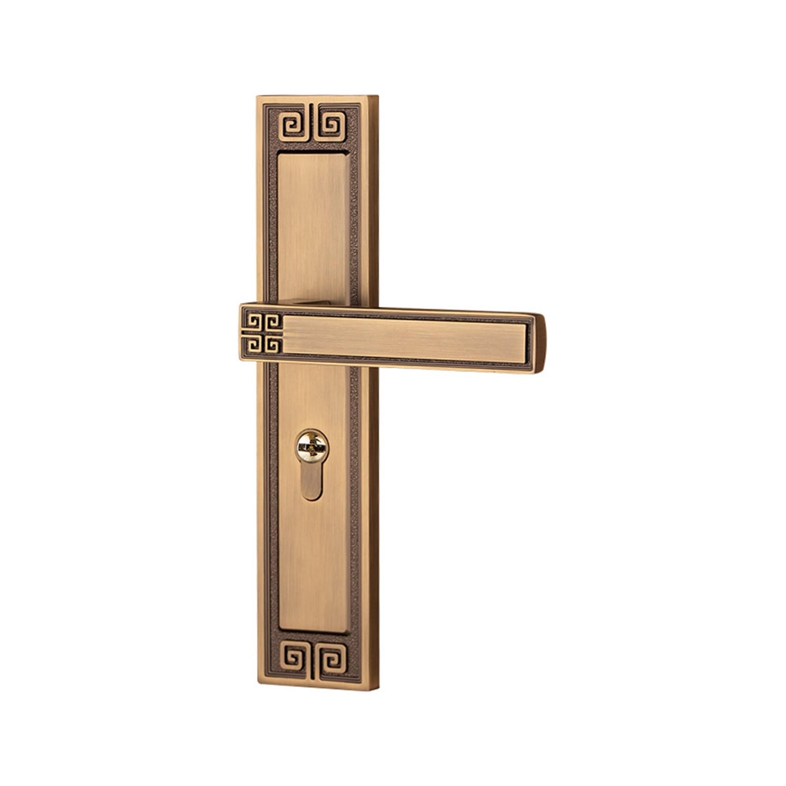 Serrure de porte en bois silencieuse pour éliminer les bruits de claquement
