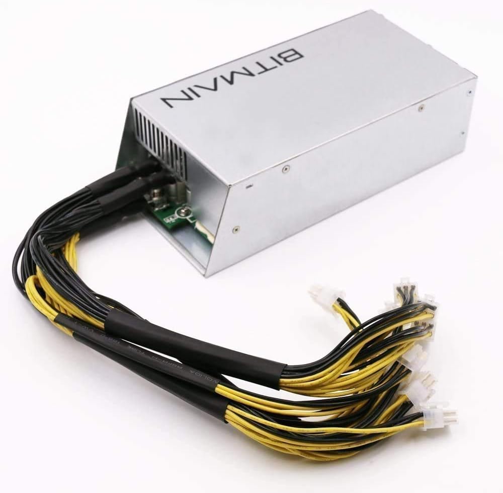 Antminer Power Supply APW3++ for S9 or L3+ or D3 w/ 10 Connectors