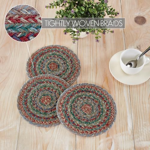 VHC-Brands-Multi-Jute-Trivet-8-inch-Diameter-Set-of-3 VHC Brands Multi Jute Trivet 8 inch Diameter Set of 3