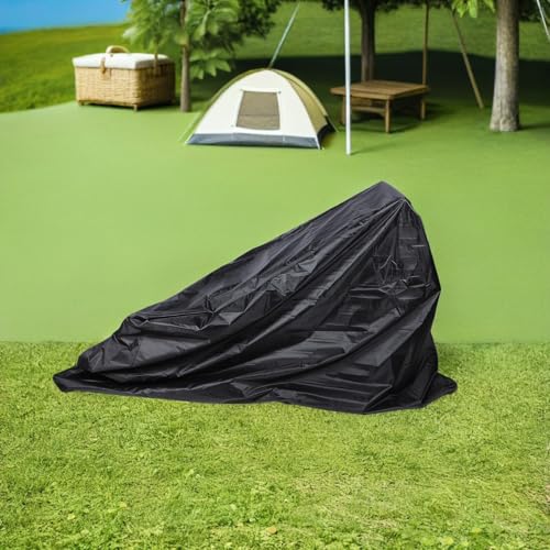 Housse pour souffleuse à neige en polyester noir bâche imperméable - 7