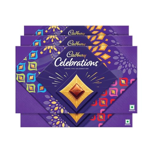 Cadbury Celebrations Assorted Milk Chocolate Gift Pack, 135.7G – Pack Of 4