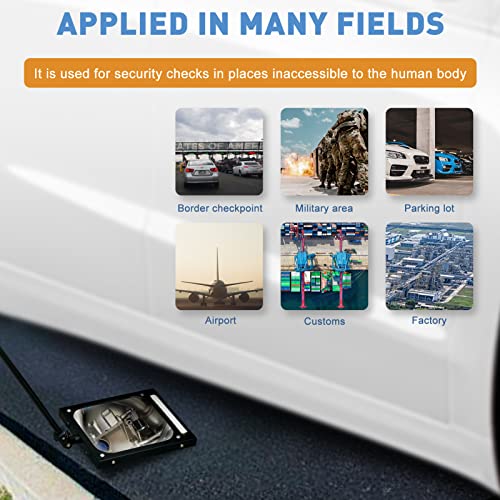 Diyarea Under Vehicle Inspection Mirror Security Mirror With Led Light Telescoping Handle For Security Check Under Cars, Trucks, Equipments, Over Shelves And Corners #TOP5