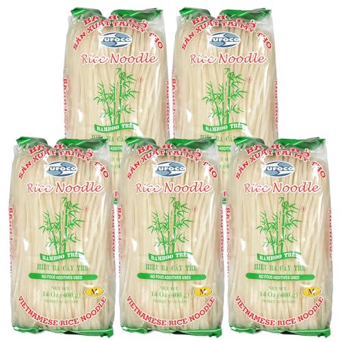 Bamboo Tree Banh Pho Reisbandnudeln M 5x400g