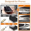 Cell Phone Cleaning Kit, iPhone Cleaning Kit for Charging Port Cleaner Keyboard Cleaning Kit for Airpods/Android/USB C/Earbuds/Laptop/iPad/Camera Lens with Stylus Pen (White)