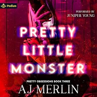 Pretty Little Monster Audiolibro Por AJ Merlin arte de portada