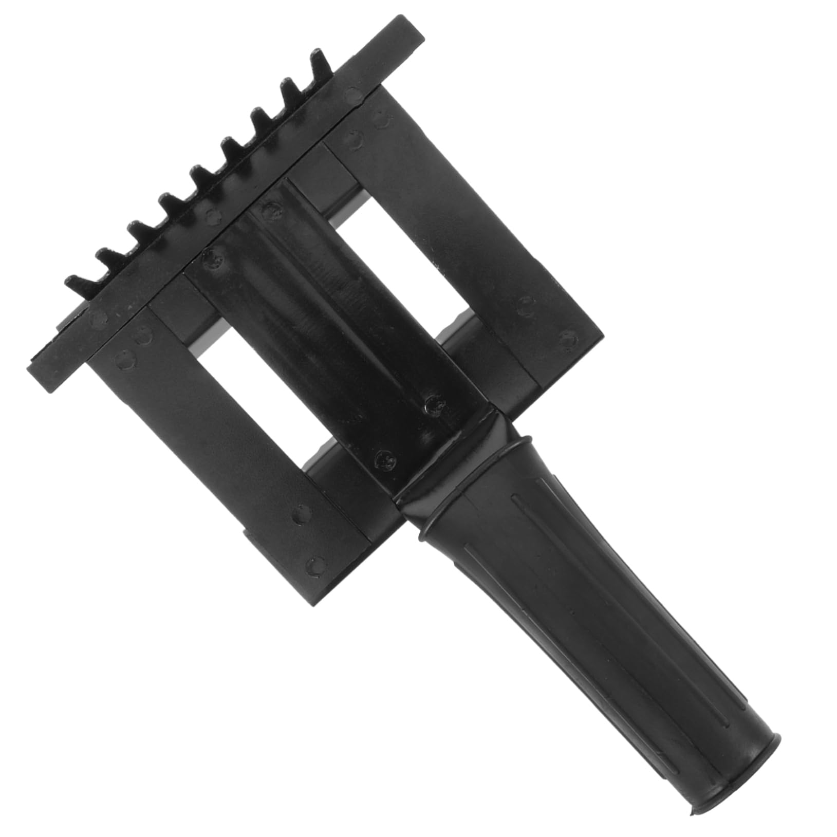 Toddmomy 5 Piezas Rastrillo Anti-picazón Sillín Cepillo De Autolimpieza Juguete Mascota Equipo Impermeable Peine Agente De Mudanzas Cerda Aseo Limpieza De Caballos Caucho Black