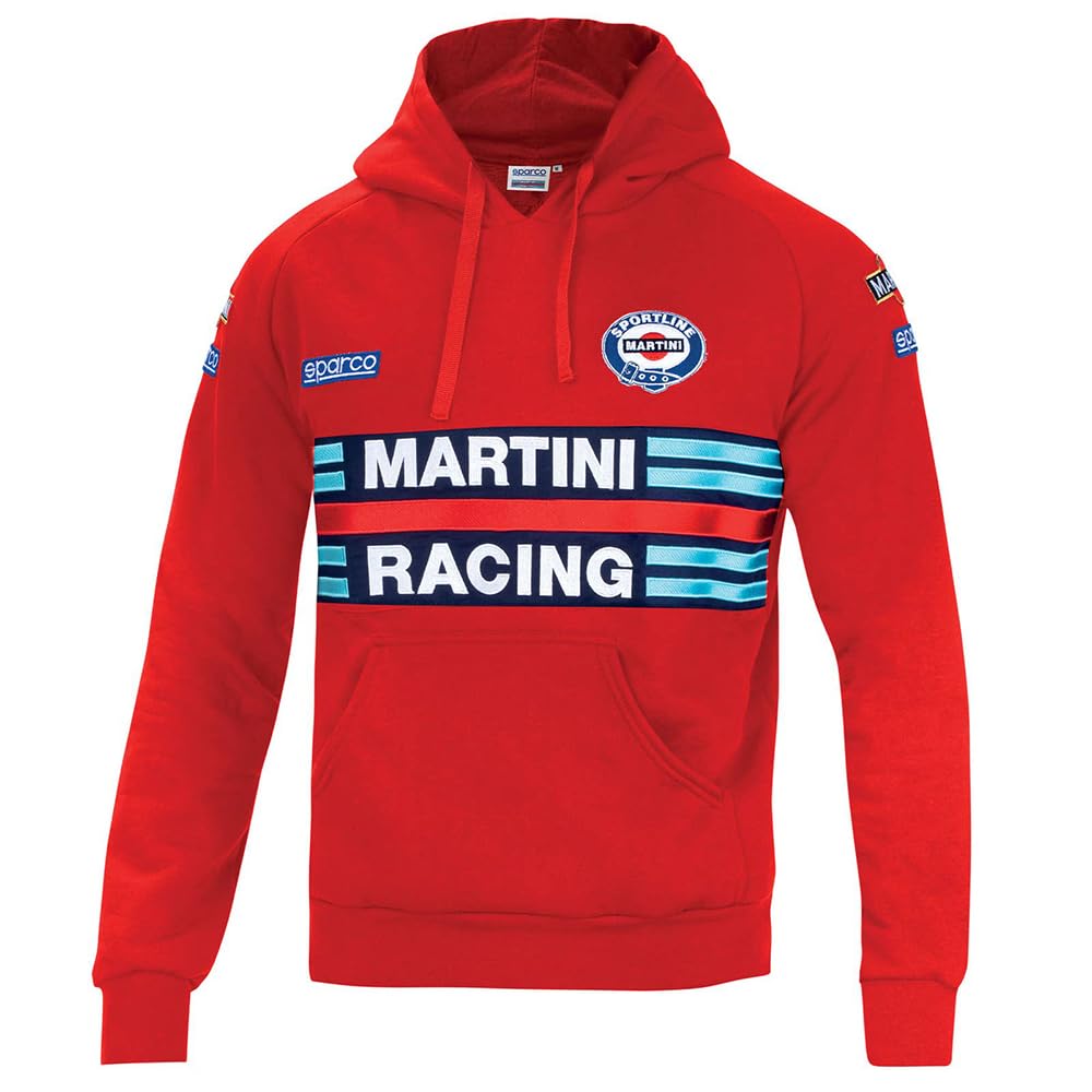 Sparco 01279MRRS3L SUDADERA MARTINI-R TALLA L ROJO