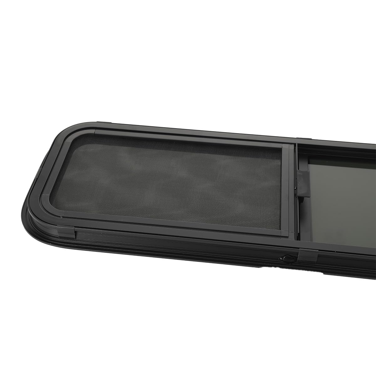 Wohnmobil Fenster Wohnwagen Schiebefenster RV Camper Fenster Wohnwagenfenster mit fliegengitter, Insektenschutz Sonnenschutz Schiebefenster für Wohnmobile Anhänger 900 x 300mm