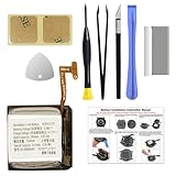 GREEN FUSION for Galaxy Watch 4 (40mm) & Watch 4 Classic (42mm) Battery Replacement, EB-BR880ABY Battery for SM-R860/865 SM-R880/885 Series with Repair Toolkit, Instruction Manual