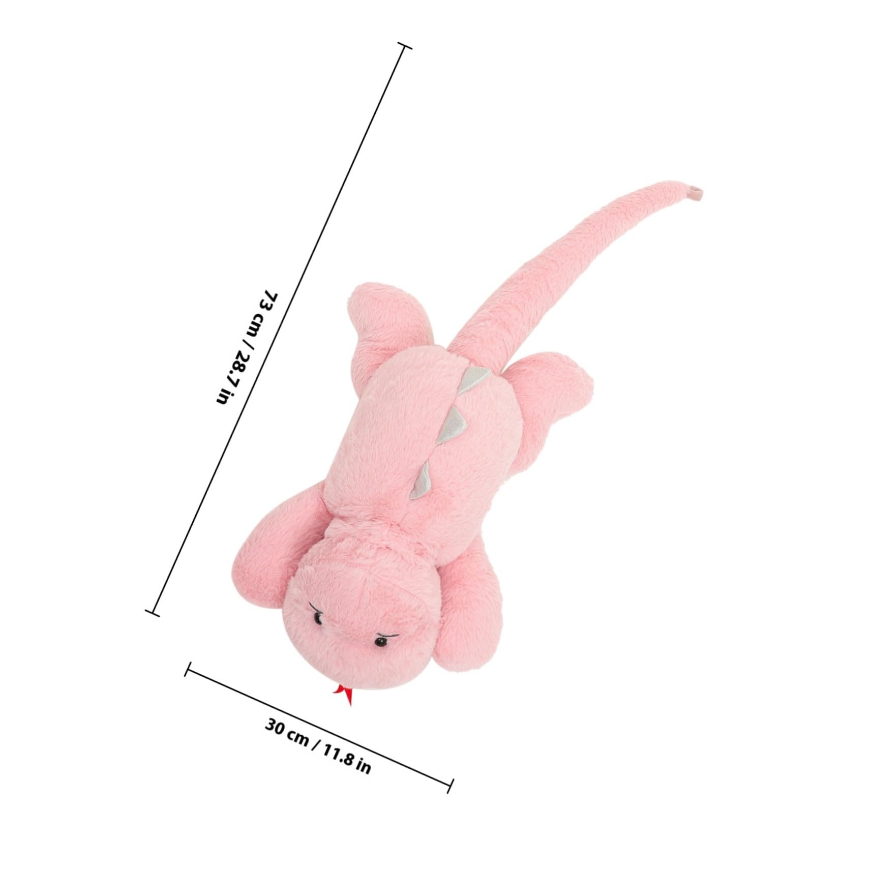 Muñeca de Dinosaurio de Felpa PP Algodón 1 Pieza Rosa para Niños