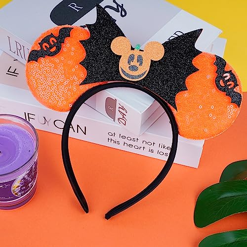 Image of FANYITY Mouse Ears, Sequin Mouse Ears Headband for Boys Girls Women