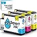 Smart Ink kompatible Tintenpatrone als Ersatz für HP 932 XL 933 XL 932XL 933XL 3 Multipack (C/M/Y) Farben Patrone Hoher Kapazität für HP Officejet 6600 6100 6700 7110 7510 7610 7612 Drucker