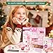 Oisacirg Makeup Advent Calendar 2025, 24 Days Christmas Beauty Advent Calendar for Girls Xmas Holiday Countdown Calendar Full Makeup Kit Gift for Teens Girls, Women, Christmas Surprise Gift Box