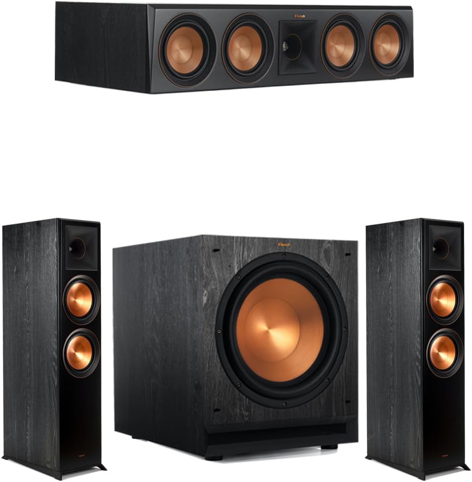 Klipsch Ebony Home Theater System with Botswana Ubuy - Main Image